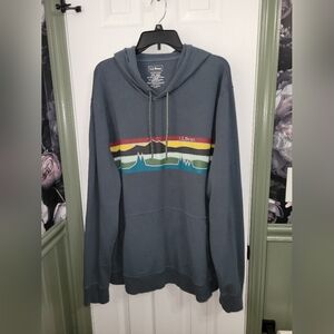 LL BEAN MENS HOODIE MENS XXL